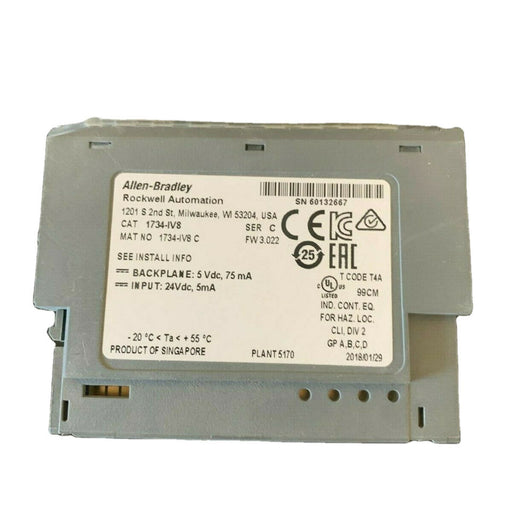 Ab Needinquiry AbPlc Input Module 1734-IV8 Used