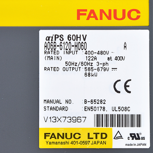 FANUC a06b-6120-h060 Servo Drive Amplifier 