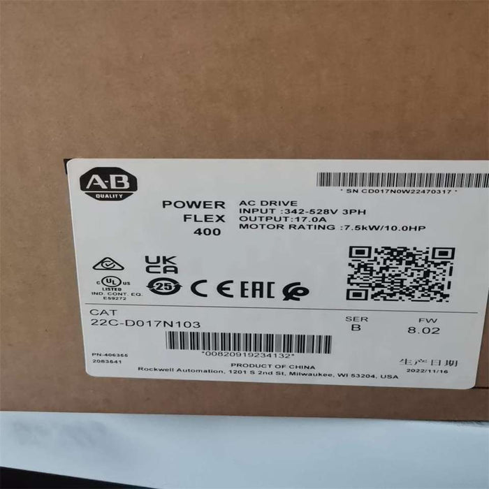 22Cd260A103 Hot Selling Industrial Control Ac Drive Frequency Converter 22CD260A103 100% Original