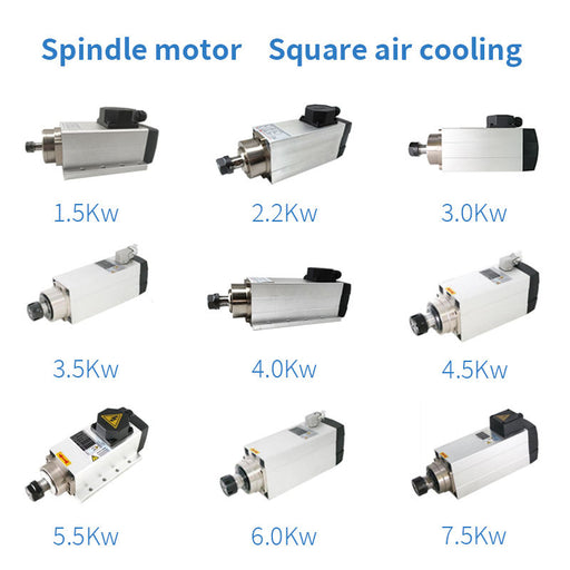 Holry Factorydirect High Quality Kg Hz Air Cooled Changeable Kw Rpm Er Machine Tool Spindle Motor 28HB31F068B New