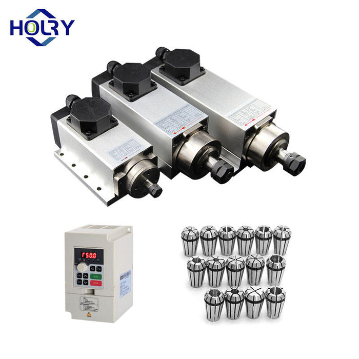 Holry Factorydirect High Quality Kg Hz Air Cooled Changeable Kw Rpm Er Machine Tool Spindle Motor 28HB31F068B New