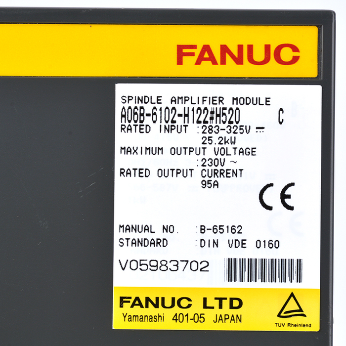 FANUC a06b-6102-h122 Spindle Drive 