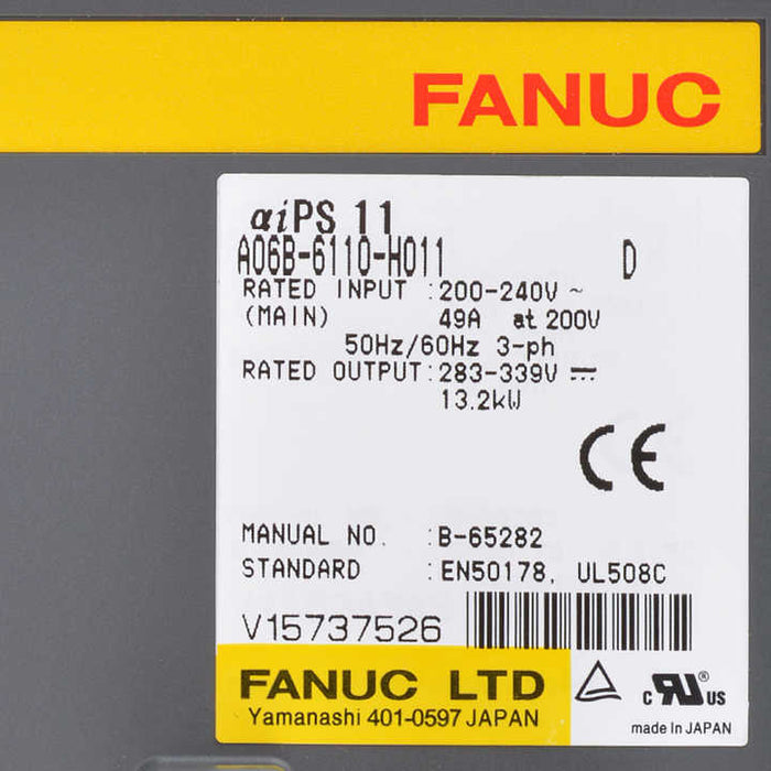 FANUC a06b-6110-h011 Servo Drive Amplifier 