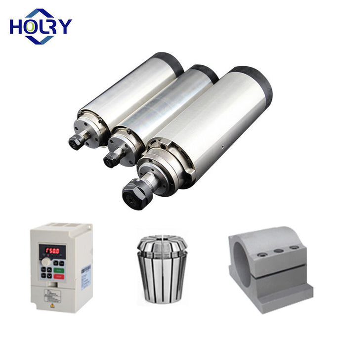 Holry Chinamanufacturer Cnc Router Machine Kw Rpm Er High Speed Cutting Water Cooled Spindle Motor 35HW34F06AB New