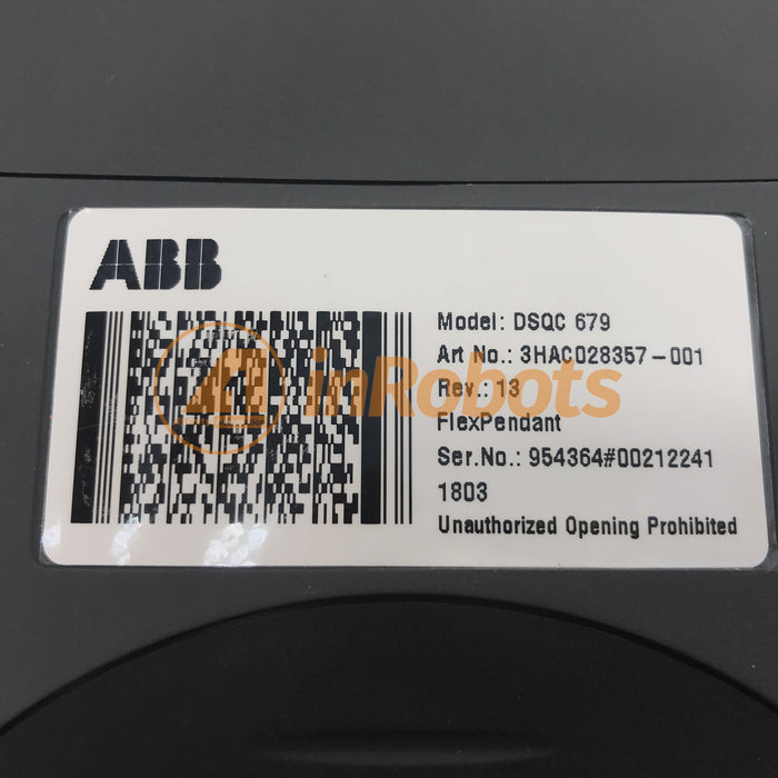 ABB FlexPendant DSQC679 3HAC028357-001 