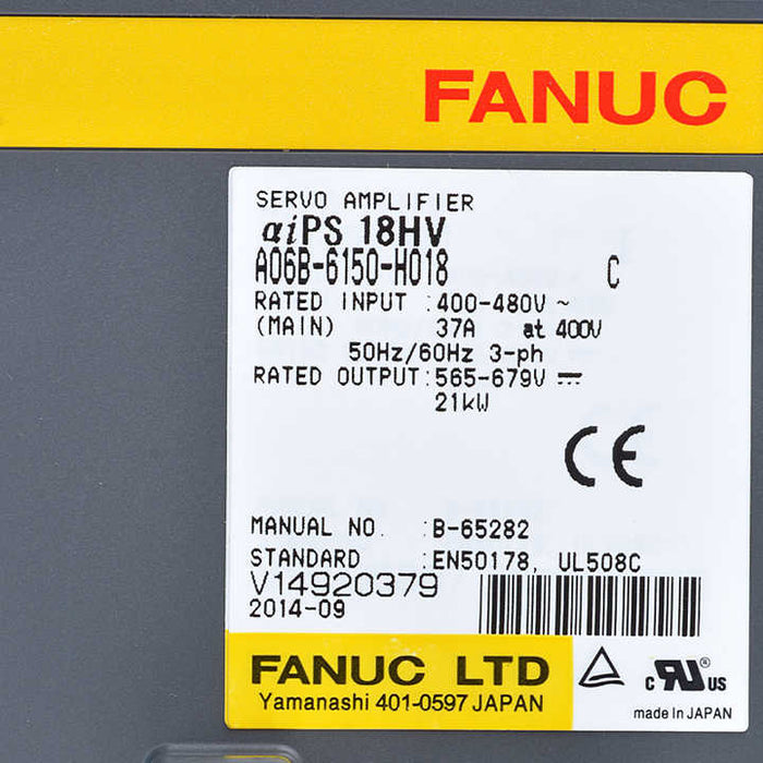 A06B-6150-H018Japan original fanuc cnc control systemOn-the-spot negotiation of Fanuc amplifier driver module