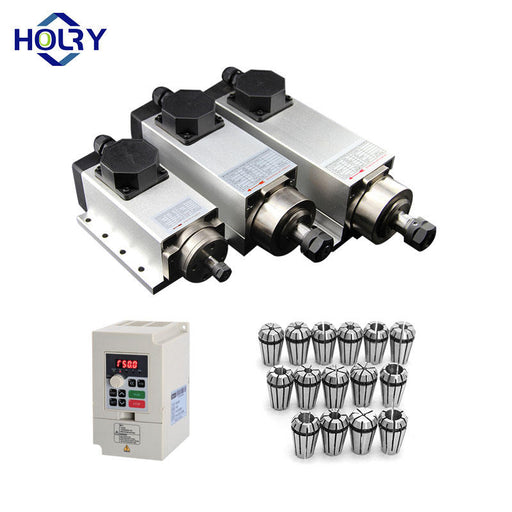 Holry Highspeed Grinding Aircooled Cnc Spindle Motors Kw Kw Kw Kw V V Rpm Er For Milling Spindle 42BLDC2530A-01 New