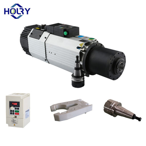 Holry Motor Highpower Chinese Manufacturer Iso Long Shaft Atc Kw Aircooled Automatic Tool Changer Spindle Motor For Cnc Router Machine 57HB78F3 New