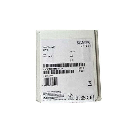 Siemens Memory Card 6ES7953-8LM31-0AA0 New