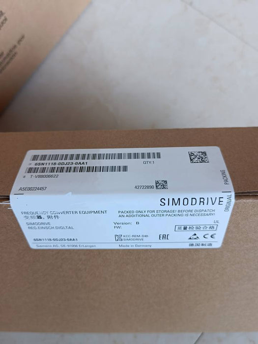 Branded Br ProductSimodrive 6SN1118-0NJ01-0AA1 100% Original