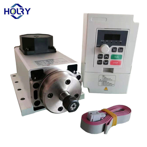 Holry Aircooled Kw Kw Kw Rpm Spindle Cnc Spindle Motor Air Cooled Square Flanged For Cnc Router Machine 80BLDC110-44030 New