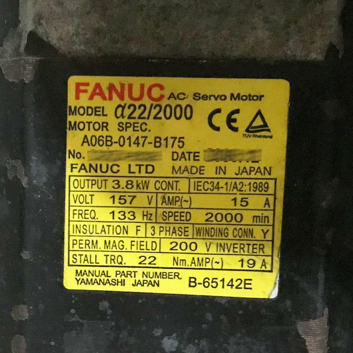 FANUC a06b-0147-b175 AC Servo Motor