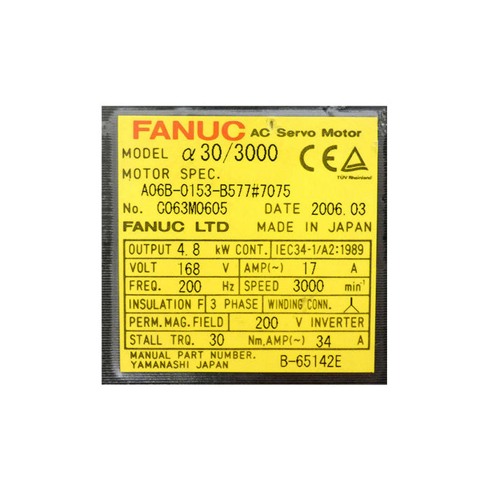 Fanuc  A06B-0153-B577 Original package