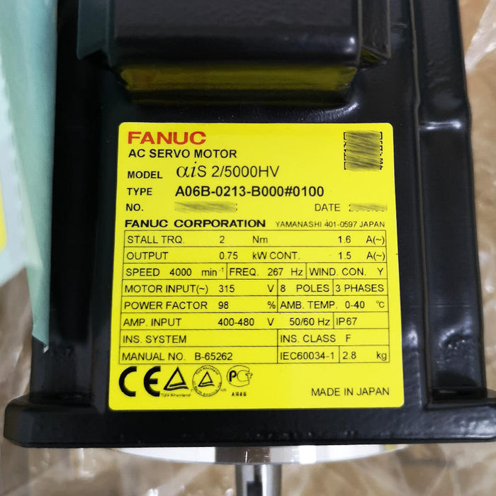 FANUC a06b-0213-b000 AC Servo Motor 