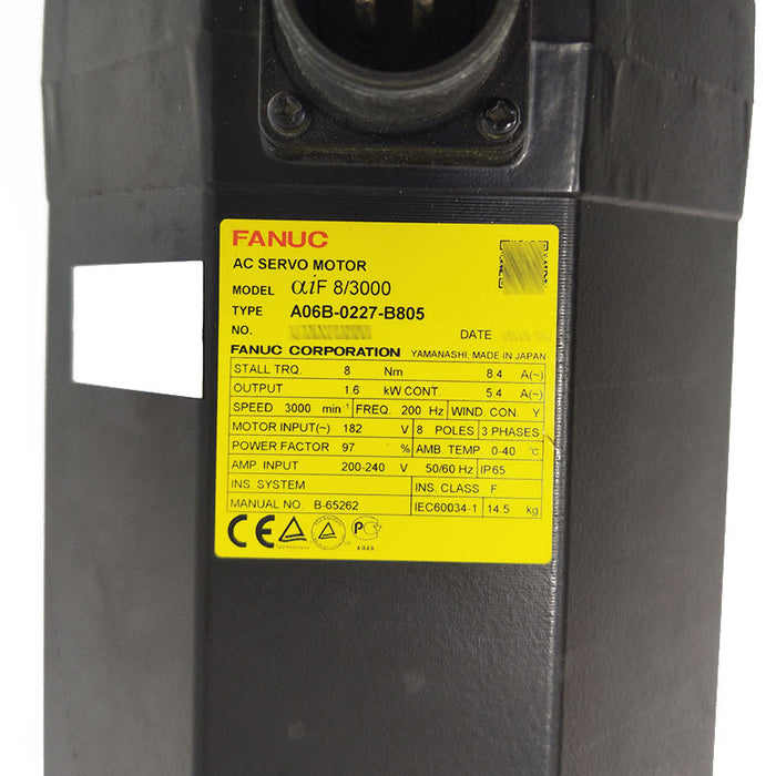 FANUC a06b-0227-b805 AC Servo Motor 