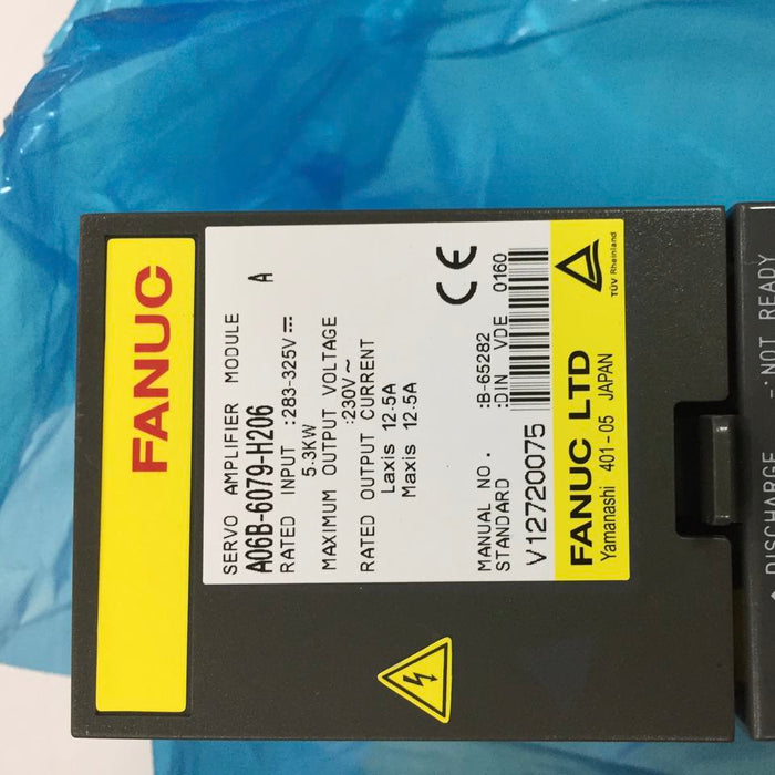 Fanuc JapanServo Driver A06B-6079-H206A 100% Original