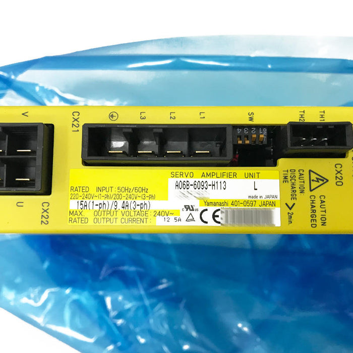 FANUC a06b-6093-h113 AC Servo Drive 