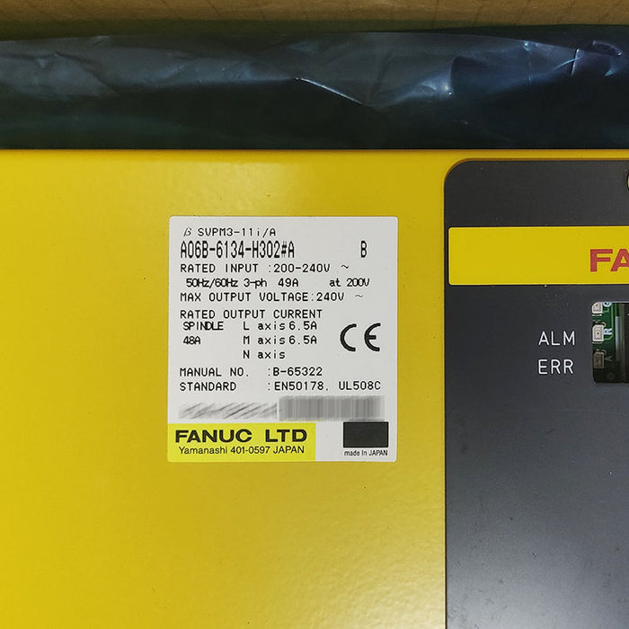 FANUC a06b-6134-h302 Spindle Drive