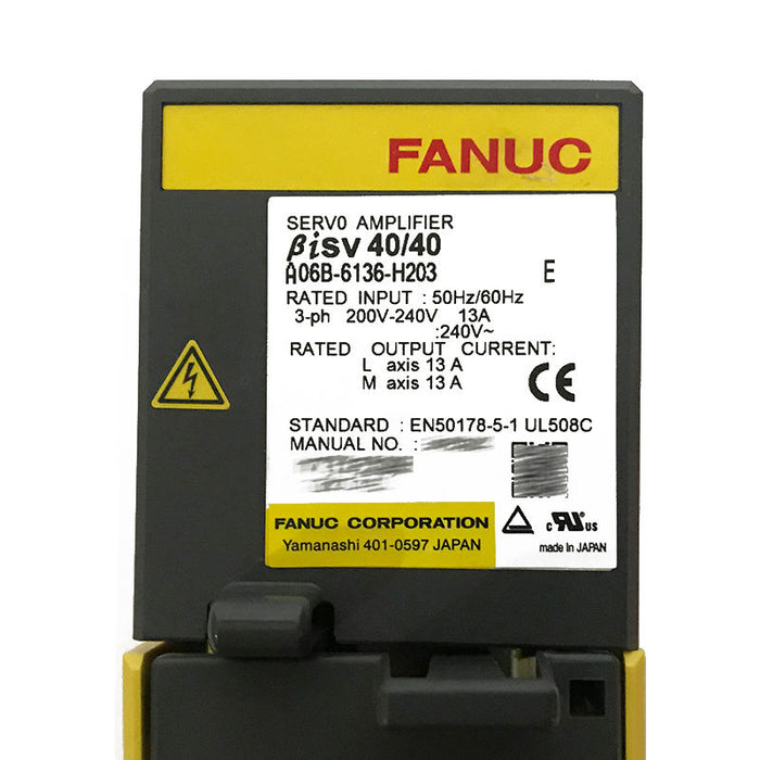 FANUC a06b-6136-h203 Servo Amplifier