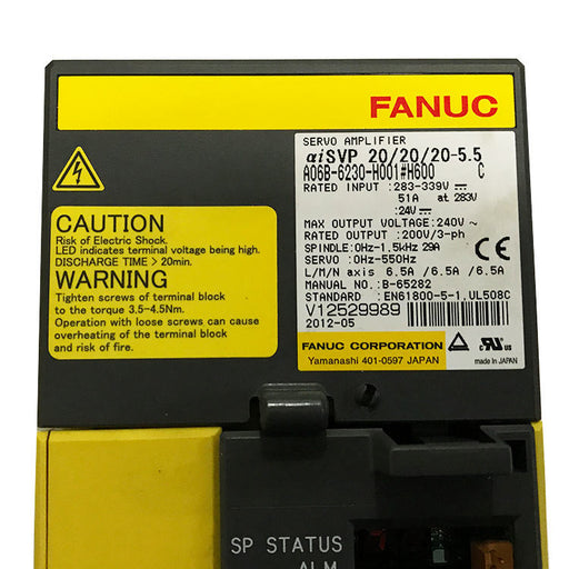 FANUC a06b-6230-h001 Robot Spare Part