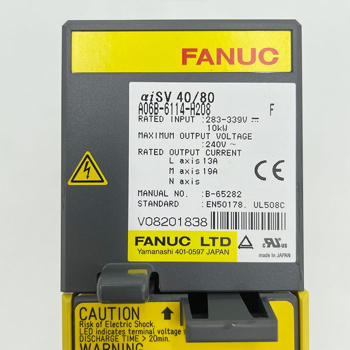 FANUC a60b-6114-h208 Robot Spare Part