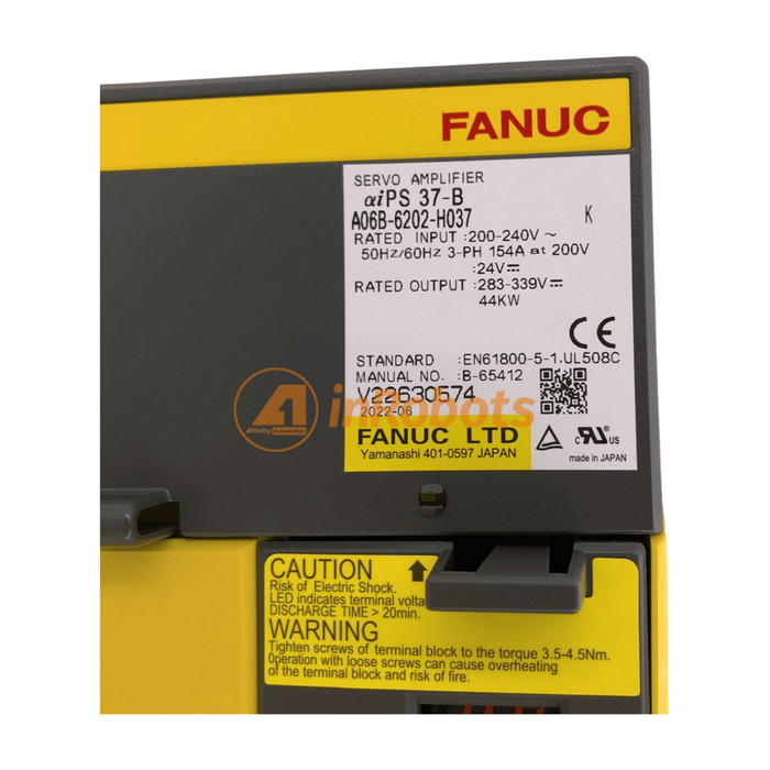 FANUC Servo Drive A60B-6202-H037 NEW