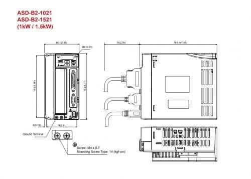 Delta B Servo Drive Kw V Ph ASD-B2-1521-B 100% New and Original