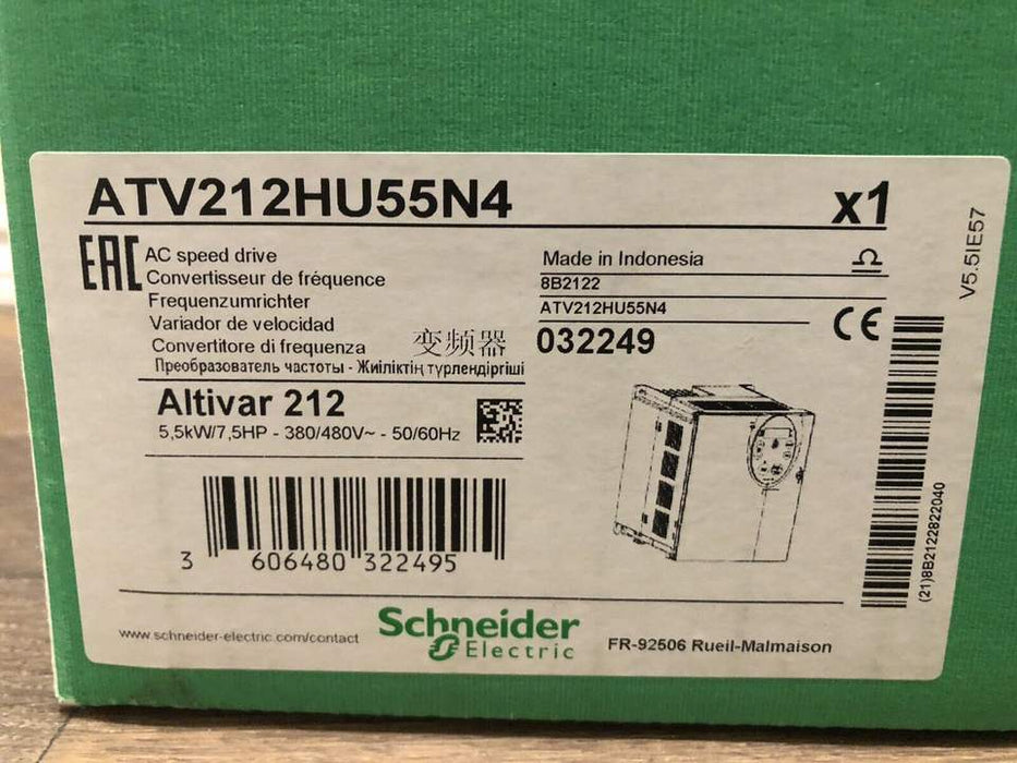 Schneider Br / Condition In GoodAtv Inverter Kw ATV212HU55N4 new original/used