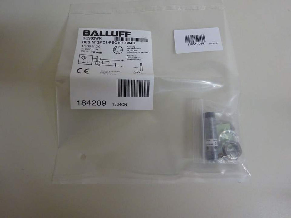 Brand Balluff Inductive Sensor BES 113-356-SA31-S4 100% Original