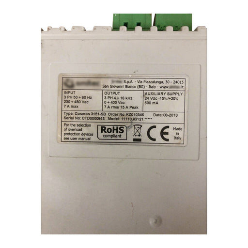 Used In Good Condition COSMOS 3151-SB Servo Drive