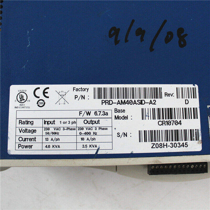 Kollmorgen Negotiateprice Br/Servo Drive CR06550 CR10704 CR06560 CR03550 CR03561 100% Original/used