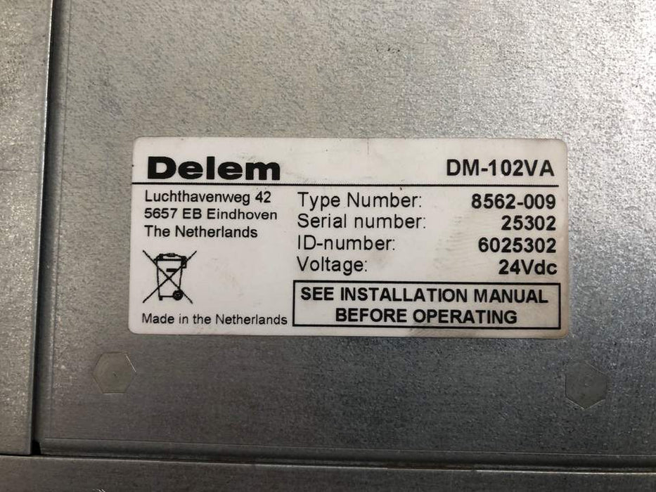 Delem Bending Machine System Controller DM-102VA Used