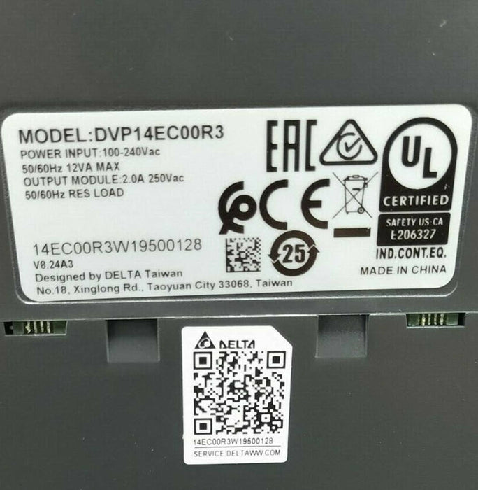 Del Ta Delta DvpecPlc Programmable Controller DVP14EC00R3 New