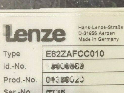 Lenze Frequency Inverter Plc Can I/O Module E82ZAFCC010 New