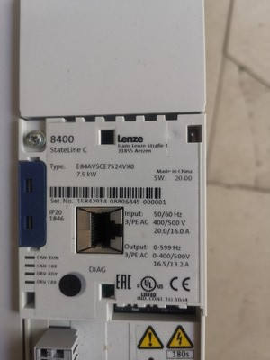 Lenze NeedinquiryKw Vfd Servo Drive Frequency InvertersConverters Invertor E84AVSCE7524VX0 Uesd