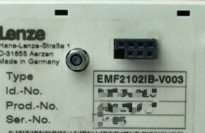 Len/Ze Len/Ze Emfibcv Frequency Inverter Plc Communication Module EMF2102IB-V003 Used Parts