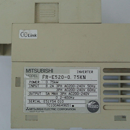 Mitsubishi fr-e520-0-75k-1 Robot Spare Part