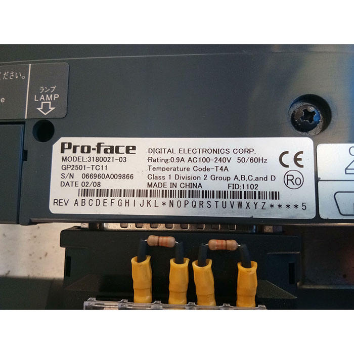 Proface proface-gp2501-tc11-3180021-03ed Touch Screen