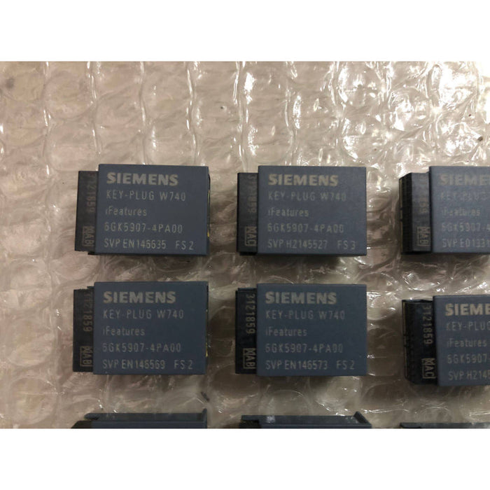 Siemens PLC Module KEY-PLUG W740 6GK5907-4PA00 USED & NEW