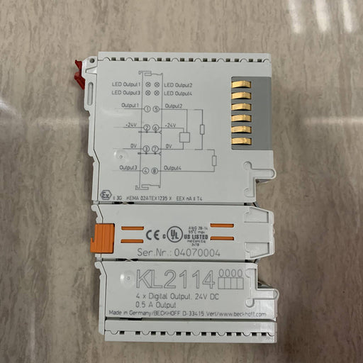 Beckhoff Plc Digital Output Module Plc Programming Controller KL2114 Used