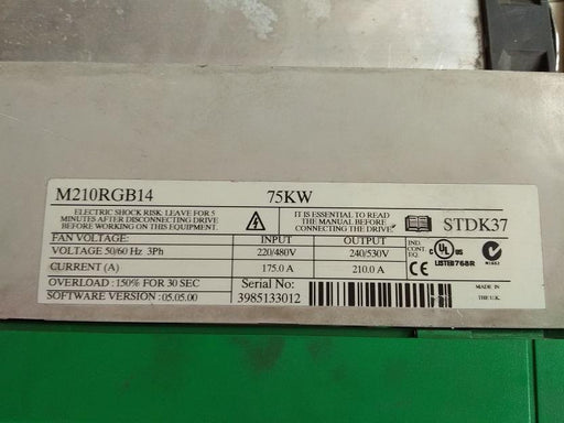 E Control Techniques M210RGB14 CT Mentor II Digital DC Drive