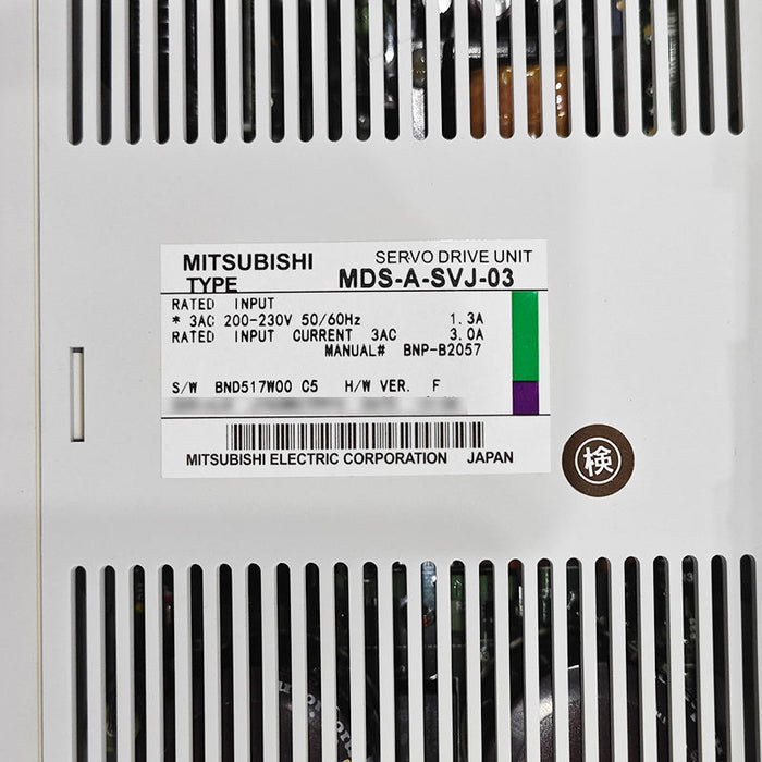 Mitsubishi mds-a-svj-3 AC Servo Drive