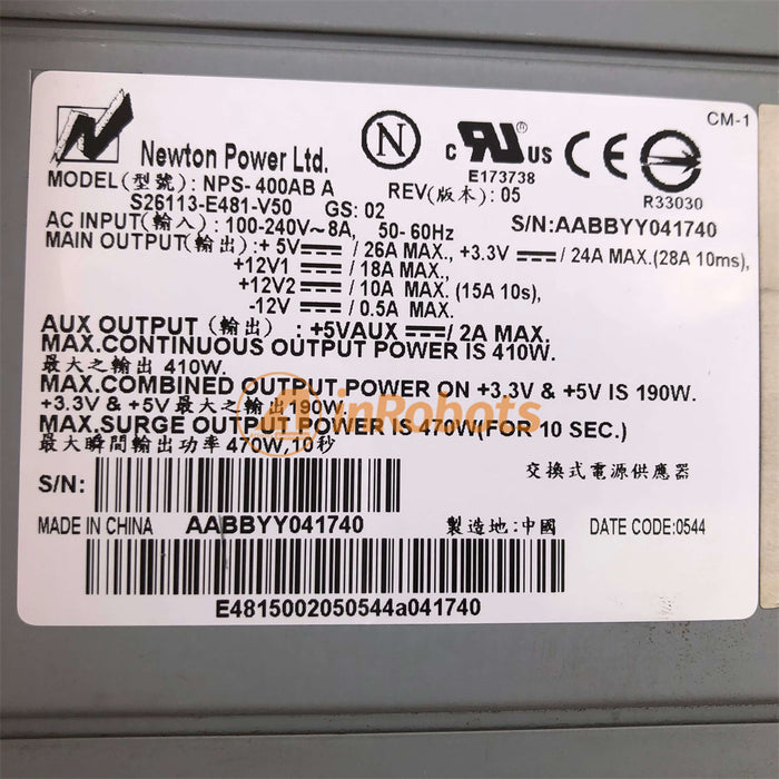Fujitsu Others Power Supply NPS-400AB A Used