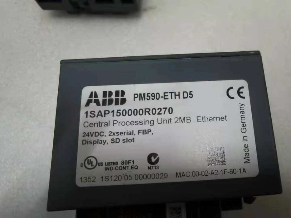 Abb Negotiateprice Br/Module PM590-ETH D5 1SAP150000R0270 100% Original/used