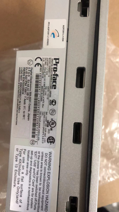 Proface  PROFACE Original CNC Touch Screen AGP3301-L1-D24V 100% Original