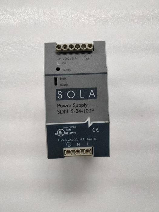 Sola Negotiateprice Br/Sola Power Supply SDN 5-24-100P SDN 10-24-100C 100% Original/used