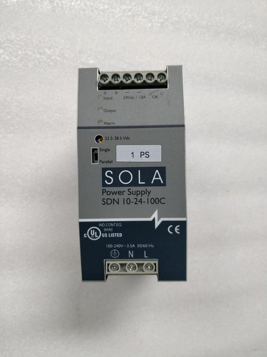 Sola Negotiateprice Br/Sola Power Supply SDN 5-24-100P SDN 10-24-100C 100% Original/used