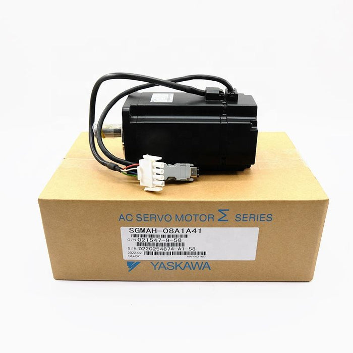 Yaskawa sgmah-08a1a41 AC Servo Motor 