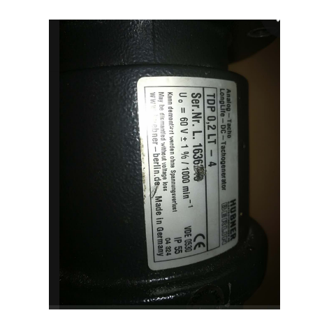 Baumer Motor TdpLt TDP 0,2 LT-4 Used