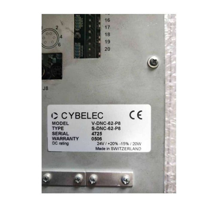 Cybelec System Screen V-DNC-62-P8 Used